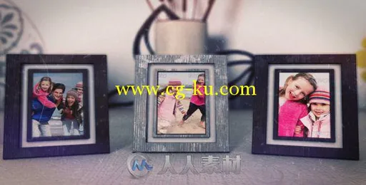 精美幸福家庭相册动画AE模板 Videohive Photo Frames Memories 3728399的图片2