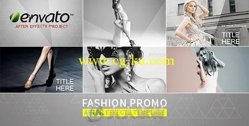 时尚时装电视包装动画AE模板 Videohive Fashion Promo 7805536的图片2