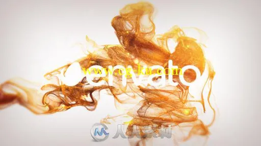 黄金粒子Logo演绎动画AE模板 Videohive Elegant Gold Particles Logo Reveal 9327161的图片1