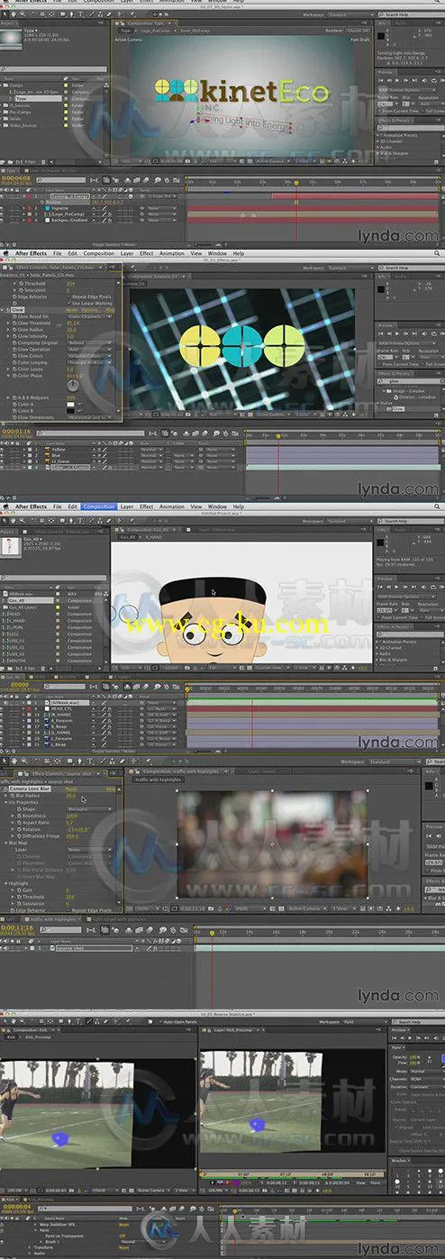 AE CC基础技能训练视频教程 Lynda After Effects CC Essential Training updated N...的图片1