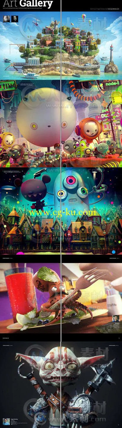 3D创意CG杂志2014年11月刊总第111期 3DCreative Issue 111 November 2014的图片1