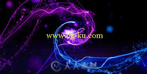 美丽粒子光线Logo演绎动画AE模板 Videohive Particle Light Logo 9236143的图片2