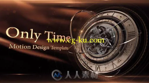 时间齿轮电视包装动画AE模板 Videohive Only Time 8988708的图片2