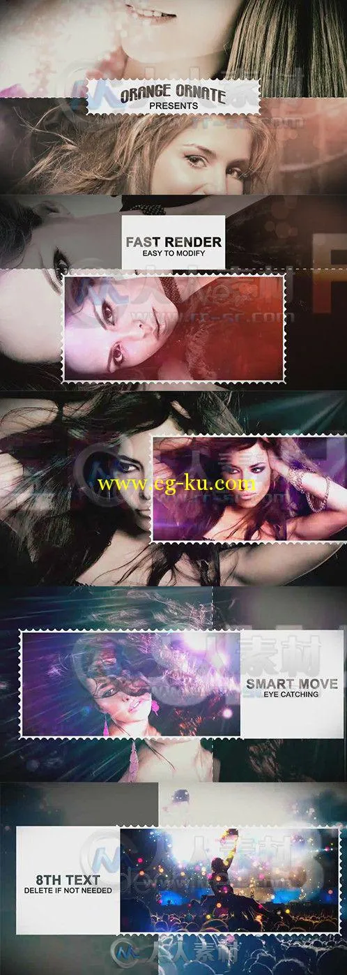 夜店狂欢宣传动画AE模板 Videohive Night Club Music And Dance Party Slideshow 2...的图片1