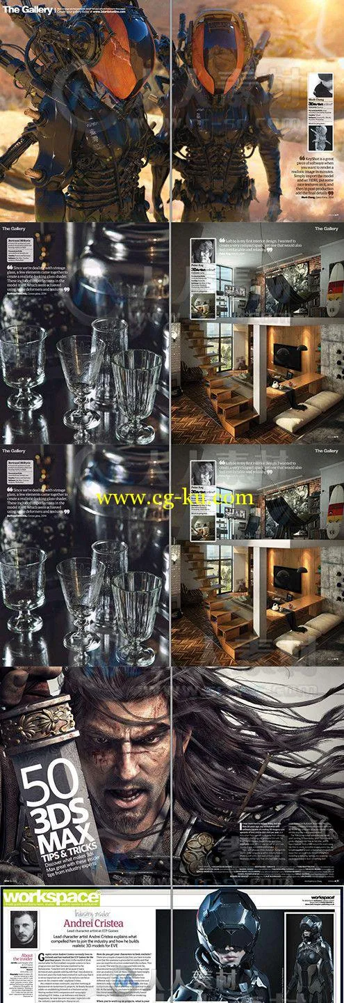 3D艺术家书籍杂志第74期 3D Artist Issue 74 2014的图片1