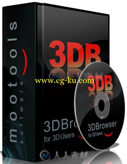 3D与2D文件浏览编辑软件V12.61版 Mootools 3DBrowser for 3D Users with Polygon C...的图片1