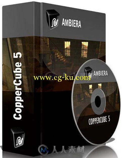 Ambiera CopperCube图形化3D场景编辑软件V5.0.2版 Ambiera CopperCube v5.0.2 Pro ...的图片1