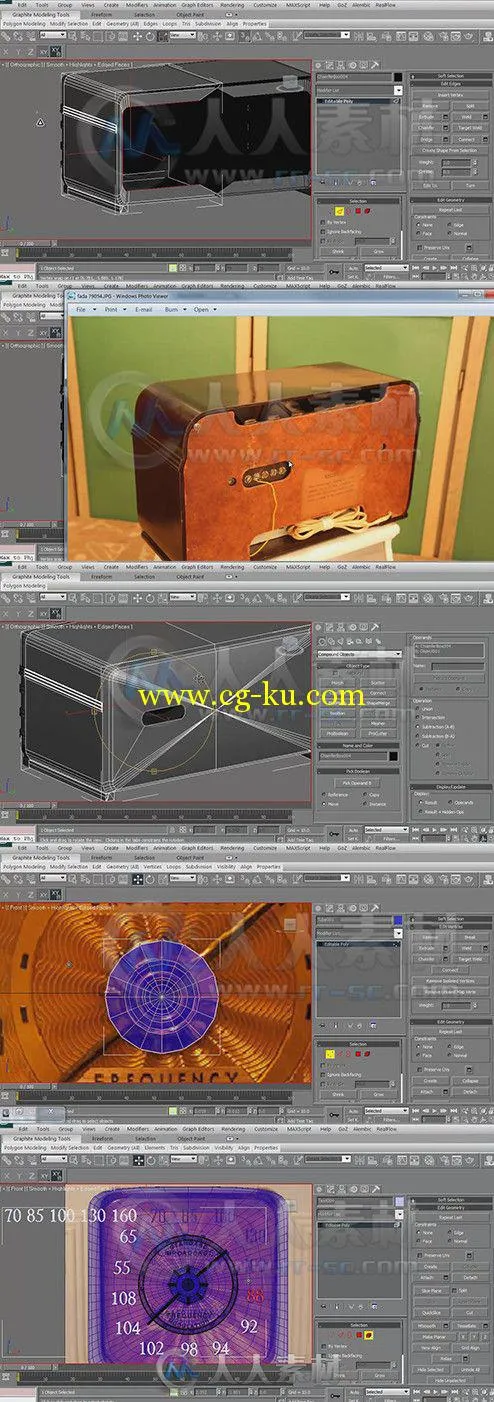 3dsMax收音机建模技术训练视频教程第三季 3DMotive The Radio Modeling Series Vol...的图片1