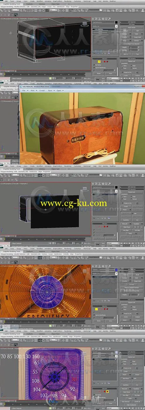 3dsMax收音机建模技术训练视频教程第四季 3DMotive The Radio Modeling Series Vol...的图片1