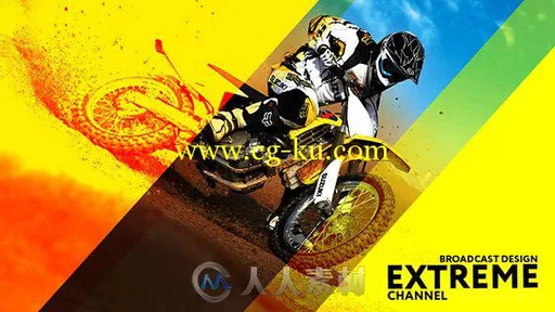 极限运动包装动画AE模板 Videohive Extreme Channel 8505912的图片1