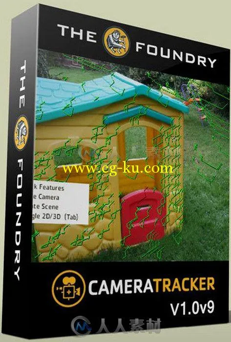 Camera Tracker摄像机跟踪AE插件V1.0.9版 The Foundry Camera Tracker v1.0v9 Win ...的图片1