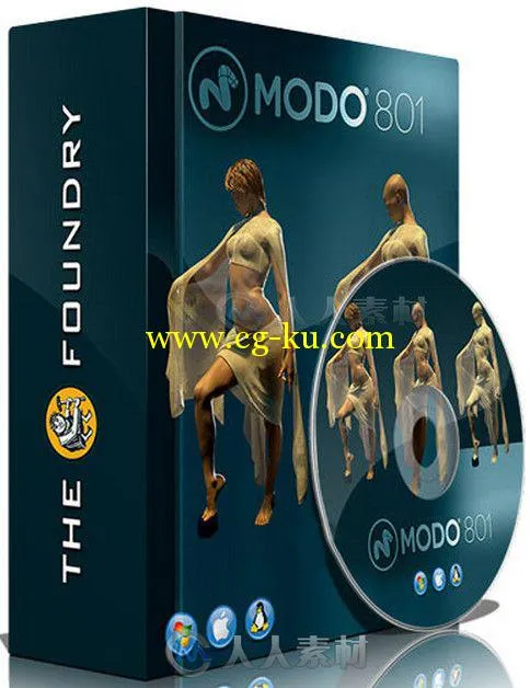 Modo三维建模设计软件V801SP3版 The Foundry Modo v801 SP3 Win Mac Linux的图片1