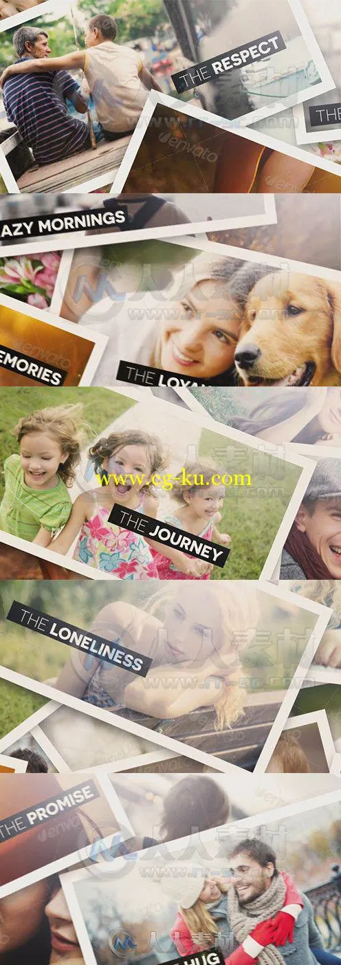 旅途记忆相册动画AE模板 Videohive The Journey of Memories 3101820的图片1