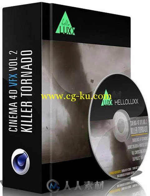 C4D龙卷风特效制作视频教程第二季 Helloluxx VFX Cinema 4D Training Volume 2 Kil...的图片2