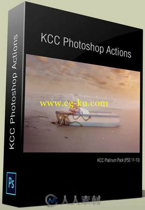 冬季秋叶自然平面包装PS动作 Kevin Cook Photoshop Actions Bundle的图片1