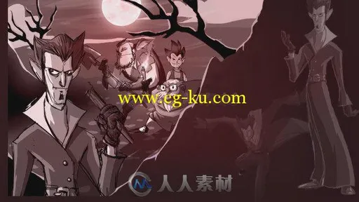 Photoshop游戏理念设计训练视频教程 Digital-Tutors Creating a Game Concept and ...的图片1