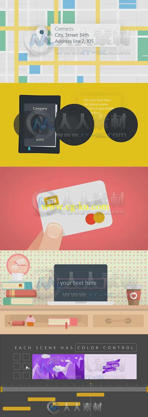 77组超强应用包装动画AE模板合辑 Videohive 77 Ready For Use Scenes 9246484的图片1
