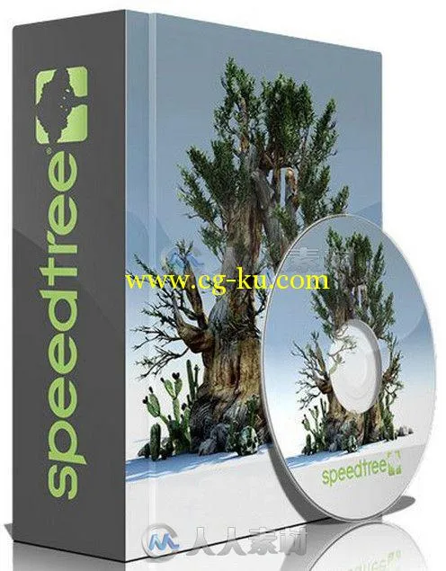 SpeedTree Cinema树木植物实时建模软件V7.1.1版 SpeedTree Cinema v7.1.1 Win Mac ...的图片1