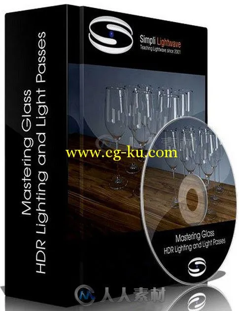 Lightwave水杯光影照明制作视频教程 SimplyLightwave Mastering Glass HDR Lightin...的图片1