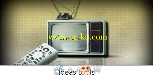 遥控电视机动画AE模板 Videohive 90s tv opener 2710971的图片1
