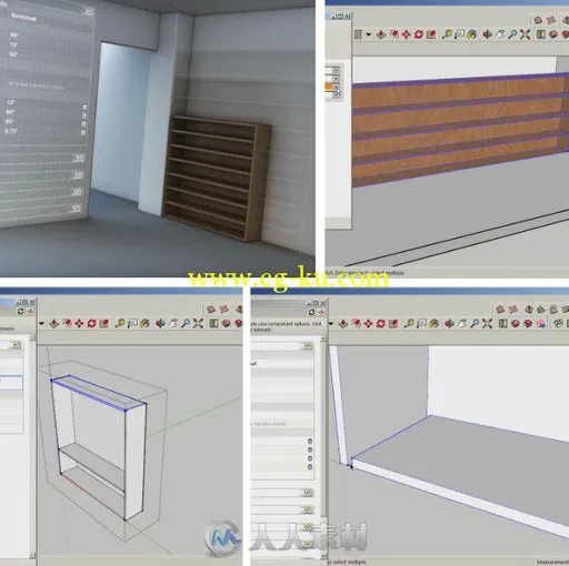 SketchUp动态组件制作训练视频教程 Digital-Tutors Creating Dynamic Components i...的图片1