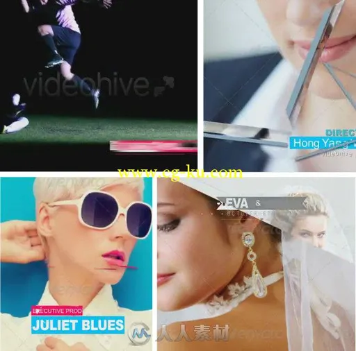 55组转场视觉特效动画合辑AE模板 Videohive Transitions 9340988的图片1