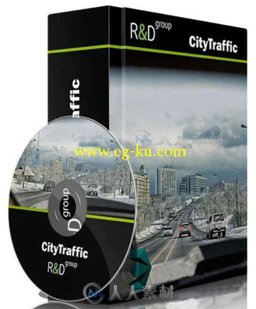 CityTraffic城市交通系统3dsmax插件V2.026版 CityTraffic 2.026 for 3ds Max 2014-...的图片1