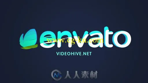 折叠反转Logo演绎动画AE模板 Videohive Flipped Logo Intro 10420769的图片2