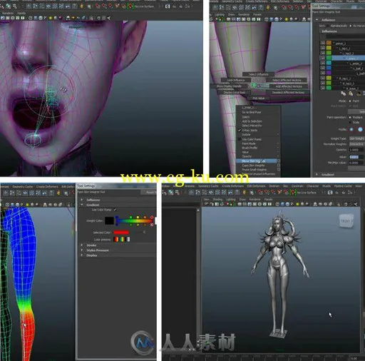 Maya骨骼控制技术训练视频教程 CGcircuit Skinning Essentials的图片1
