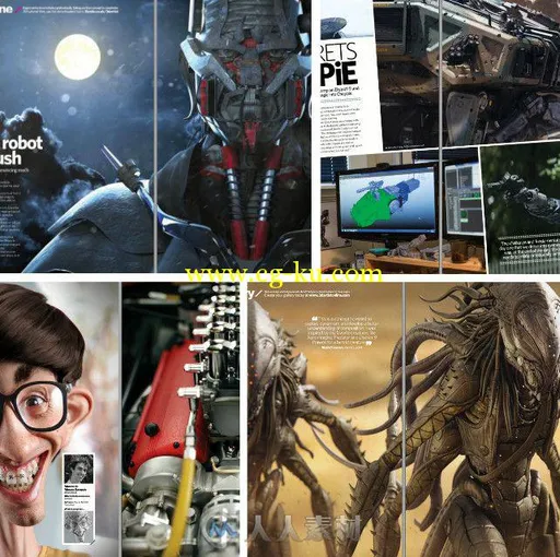 3D艺术家书籍杂志第78期 3D Artist Issue 78 2015的图片2