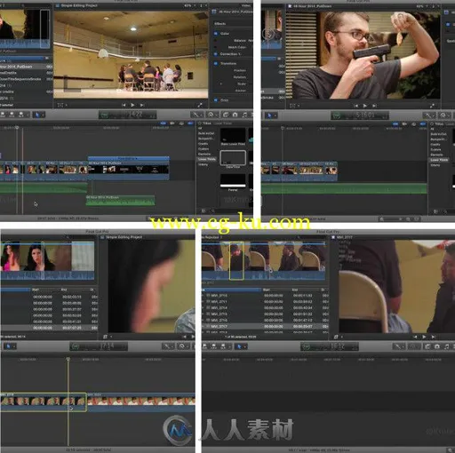 Final Cut Pro X快速入门技巧视频教程 Udemy Video Editing in Final Cut Pro X Le...的图片1