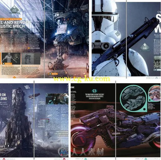 3D世界艺术杂志2015年5月刊 3D World May 2015的图片1
