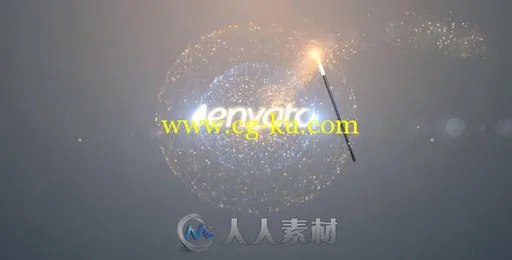 魔术棒Logo演绎动画AE模板 Videohive Magic Stick Logo Opener 5169749的图片2