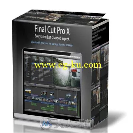 非线剪辑FCPX软件V10.2版与特效合成Motion软件V5.2版 Apple Final Cut Pro X 10.2 ...的图片1