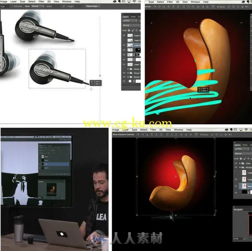 PS产品照片精细化修饰训练视频教程 CreativeLive Retouching Product Photography ...的图片1