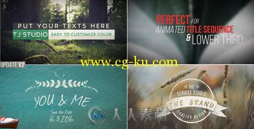 70组实用标题动画AE模板 Videohive 70 Title Animation Pack 10864339的图片2