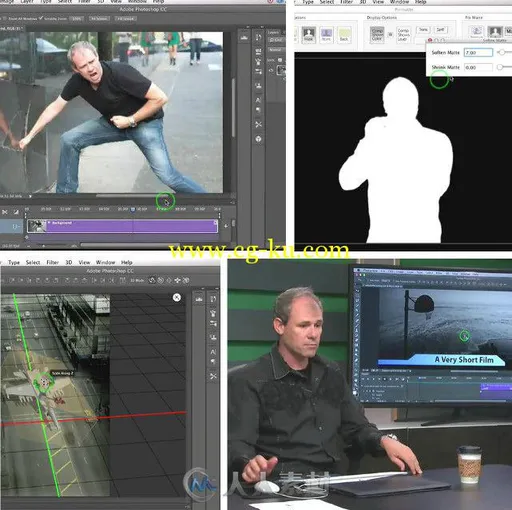 PS视频影像编辑训练视频教程 CreativeLIVE Video and Motion Graphics in Photosho...的图片1