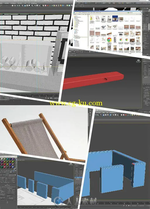 3dsMax与Marvelous Designer超凡室内场景设计训练视频教程 Digital-Tutors Modelin...的图片1