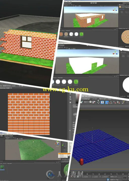 3dsMax游戏低模制作训练视频教程 Digital-Tutors Getting Started with Procedural...的图片1