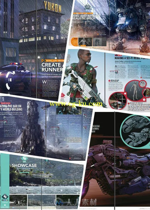 3D世界艺术杂志2015年5月刊 3D World May 2015的图片1