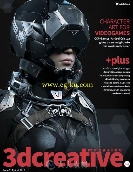 3D创意CG杂志2015年4月刊总第116期 3DCreative Issue 116 April 2015的图片1