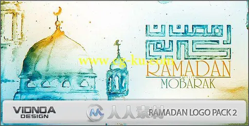 古典斋月展示动画AE模板 Videohive Ramadan Logo Pack 2 11580863的图片1