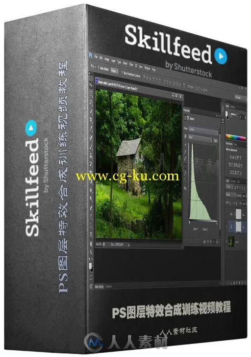 PS图层特效合成训练视频教程 Skillfeed Mastering Photoshop Layers the Key to Ef...的图片1