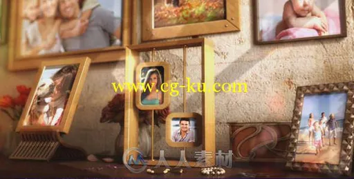 精美豪华幸福家庭相册动画AE模板 Videohive Happy Family Photo Album 11477611的图片1
