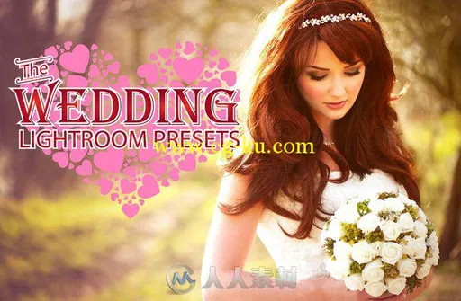 30组优雅婚礼调色预设Lightroom模板 Creativemarket Wedding Elegance Lightroom P...的图片1