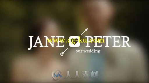 婚礼文字展示动画AE模板 Videohive Wedding Titles 11804990的图片1