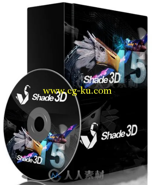 Shade3D游戏建模动画软件V15.1专业版 Shade3D 15.1 PRO Win64的图片1