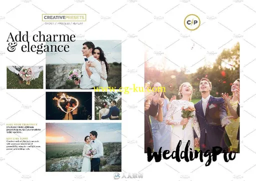 10组超唯美婚礼调色特效Lightroom预设 Creativemarket Wedding Pro 10 Lightroom P...的图片2