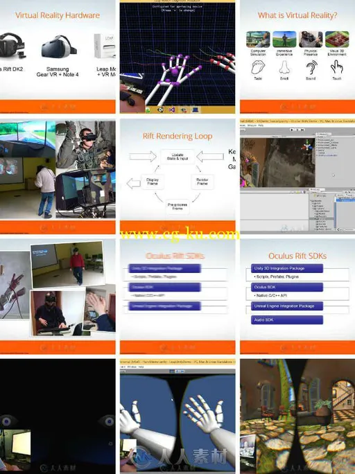 Unity中VR虚拟现实基础训练视频教程 Digital-Tutors Getting Started with VR in U...的图片1