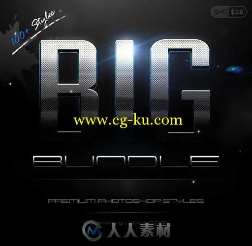 文字样式效果大礼包PS模板 Graphicriver Text Effect Styles Big Bundle 12720752的图片2